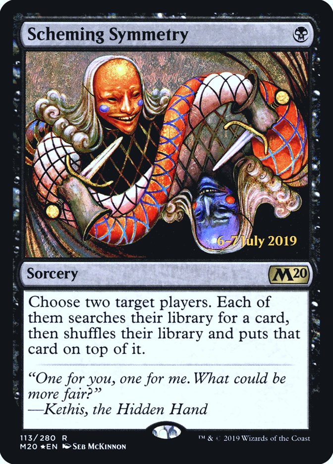 Scheming Symmetry  [Core Set 2020 Prerelease Promos] | Exor Games Dartmouth