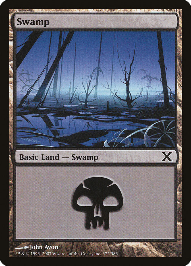 Swamp (372) [Tenth Edition] | Exor Games Dartmouth