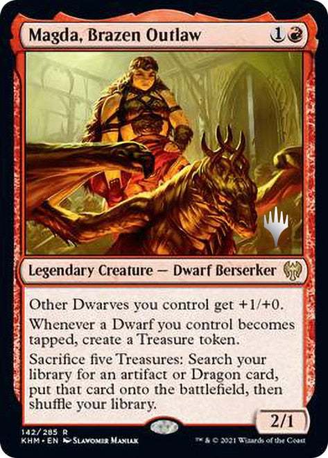 Magda, Brazen Outlaw [Kaldheim Promo Pack] | Exor Games Dartmouth