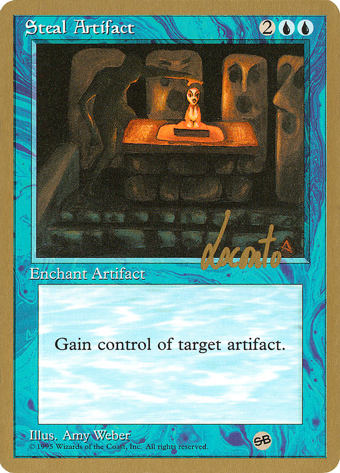 Steal Artifact (Michael Loconto) (SB) [Pro Tour Collector Set] | Exor Games Dartmouth