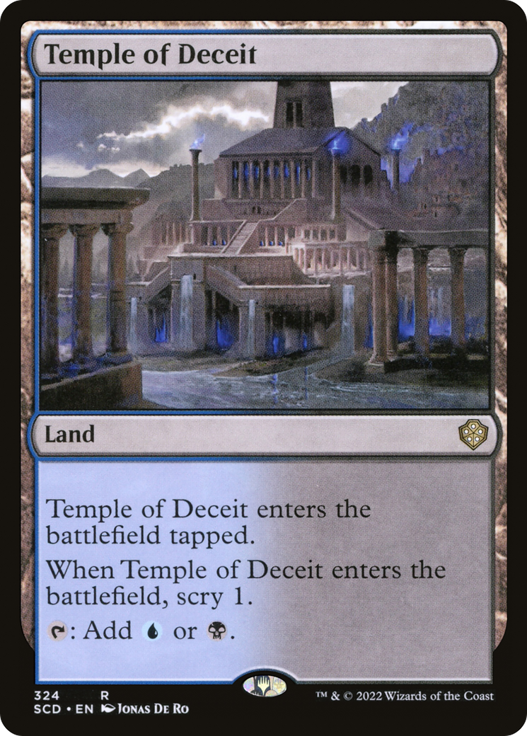 Temple of Deceit [Starter Commander Decks] | Exor Games Dartmouth