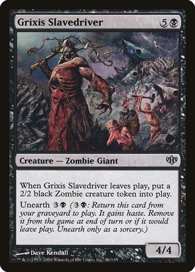 Grixis Slavedriver [Conflux] | Exor Games Dartmouth