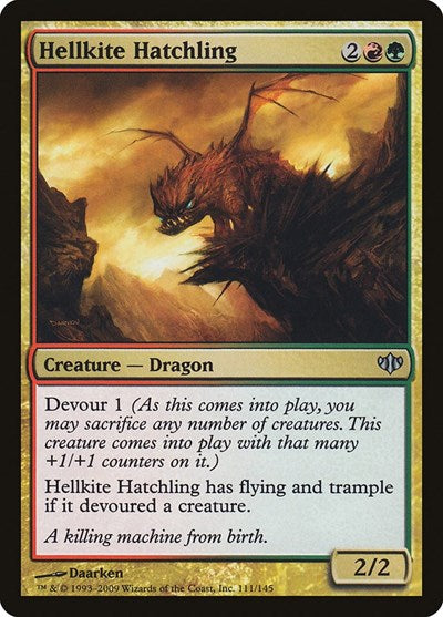 Hellkite Hatchling [Conflux] | Exor Games Dartmouth