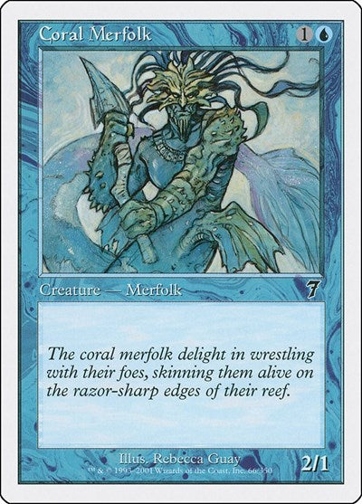 Coral Merfolk [Seventh Edition] | Exor Games Dartmouth