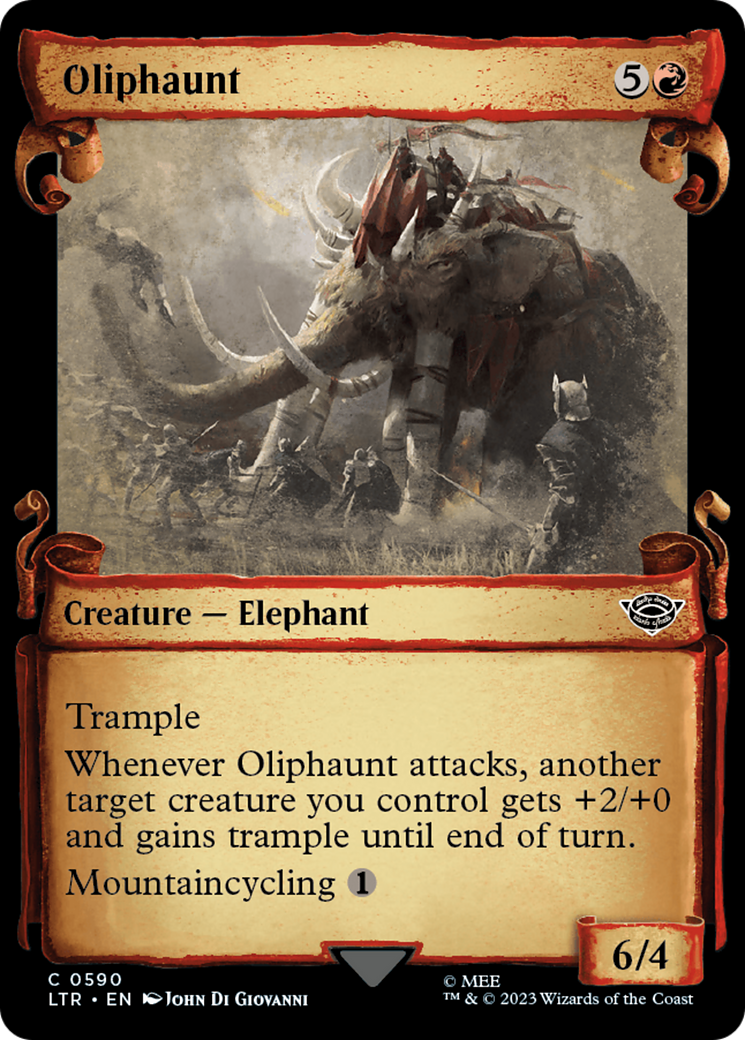 Oliphaunt [The Lord of the Rings: Tales of Middle-Earth Showcase Scrolls] | Exor Games Dartmouth