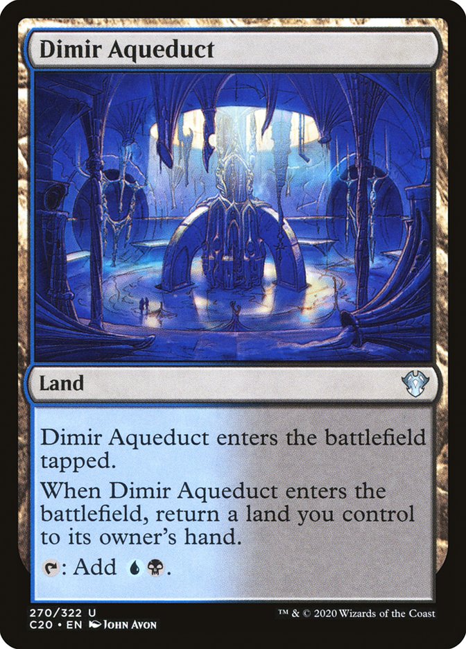 Dimir Aqueduct [Commander 2020] | Exor Games Dartmouth