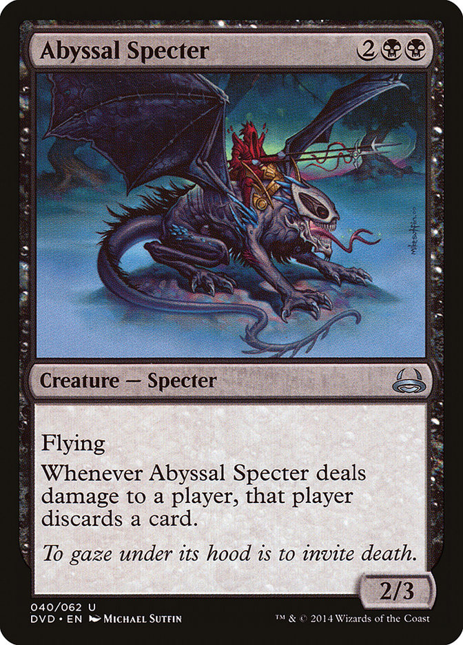 Abyssal Specter (Divine vs. Demonic) [Duel Decks Anthology] | Exor Games Dartmouth