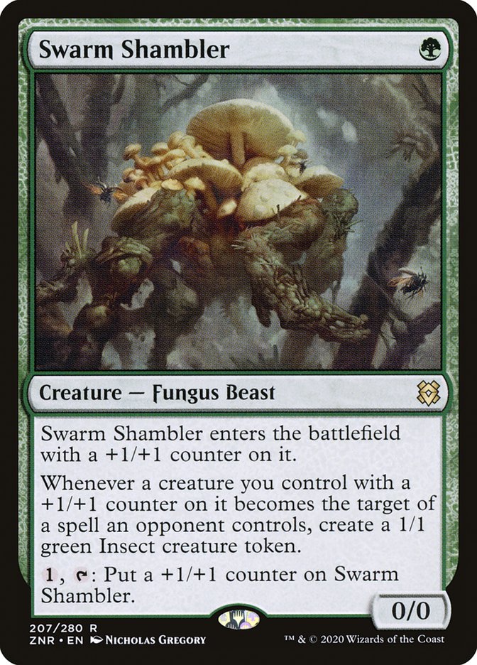 Swarm Shambler [Zendikar Rising] | Exor Games Dartmouth