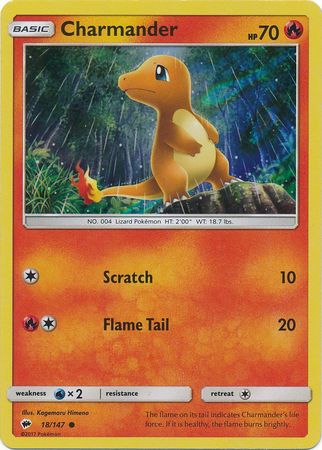 Charmander (18/147) (Premium Collection Promo) [Sun & Moon: Burning Shadows] | Exor Games Dartmouth