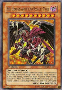 Red Dragon Archfiend/Assault Mode [CRMS-EN004] Ultra Rare | Exor Games Dartmouth