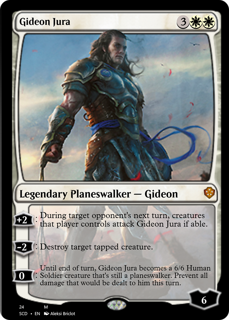 Gideon Jura [Starter Commander Decks] | Exor Games Dartmouth