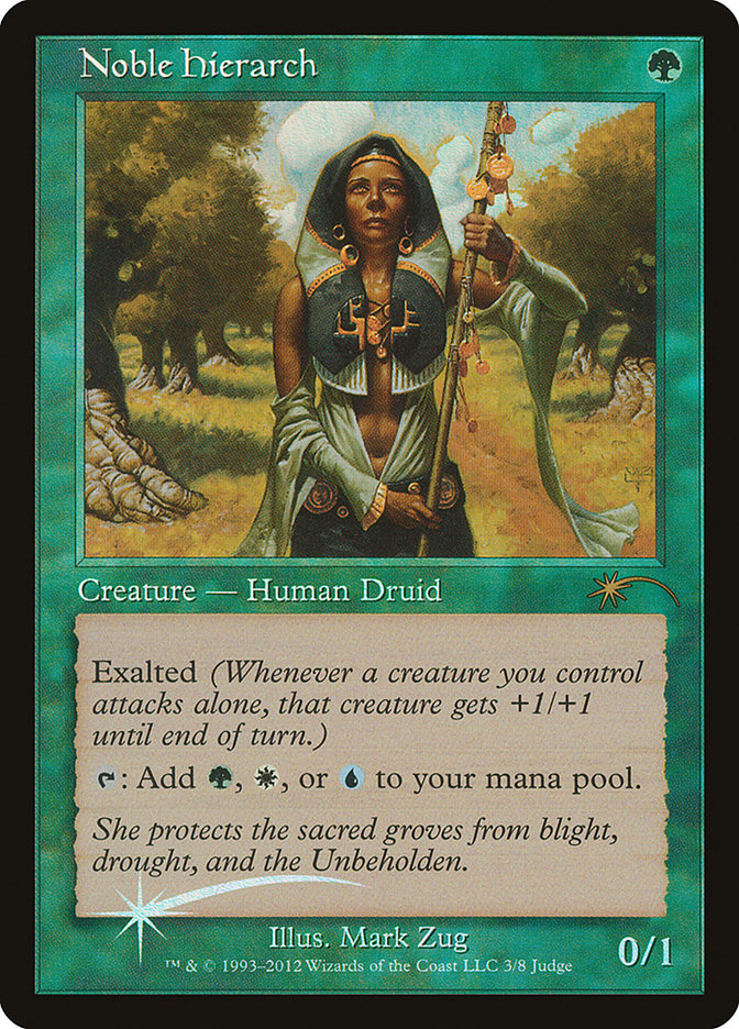 Noble Hierarch [Judge Gift Cards 2012] | Exor Games Dartmouth