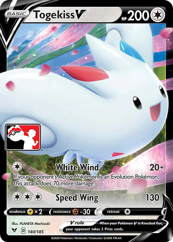 Togekiss V (140/185) [Prize Pack Series One] | Exor Games Dartmouth