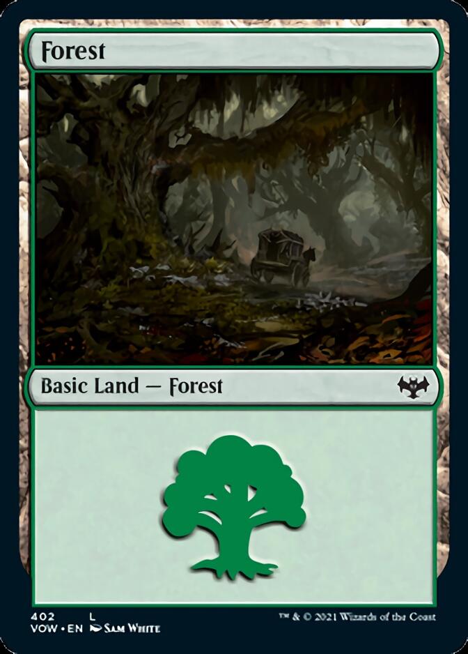 Forest (402) [Innistrad: Crimson Vow] | Exor Games Dartmouth