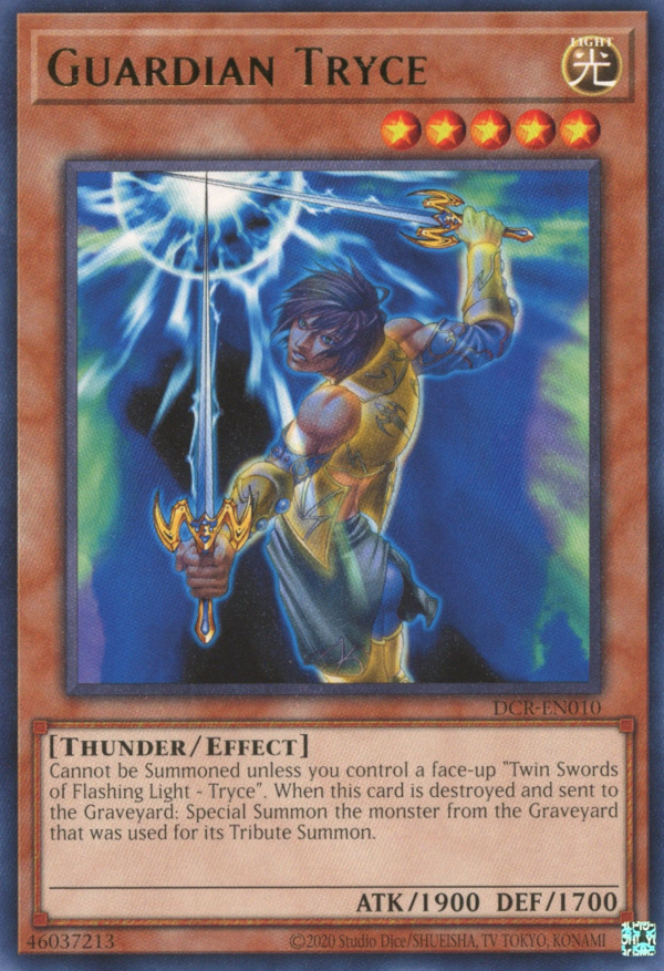 Guardian Tryce [DCR-EN010] Rare | Exor Games Dartmouth