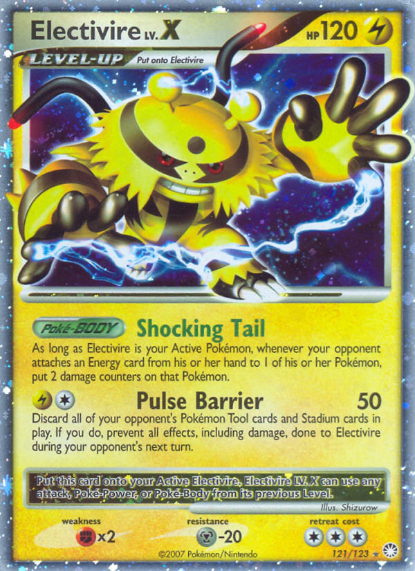 Electivire LV.X (121/123) [Diamond & Pearl: Mysterious Treasures] | Exor Games Dartmouth