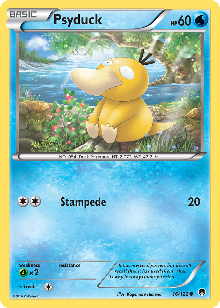 Psyduck (16/122) [XY: BREAKpoint] | Exor Games Dartmouth