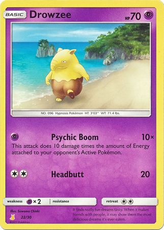 Drowzee (22/30) [Sun & Moon: Trainer Kit - Alolan Raichu] | Exor Games Dartmouth