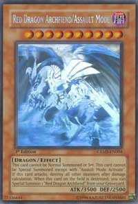 Red Dragon Archfiend/Assault Mode [CRMS-EN004] Ghost Rare | Exor Games Dartmouth