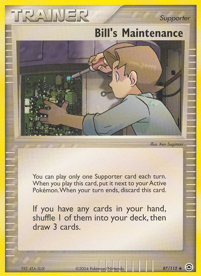 Bill's Maintenance (87/112) [EX: FireRed & LeafGreen] | Exor Games Dartmouth