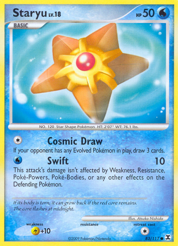 Staryu (83/111) [Platinum: Rising Rivals] | Exor Games Dartmouth