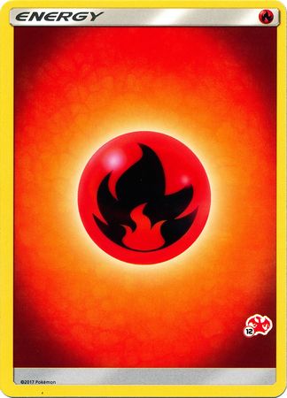 Fire Energy (Charizard Stamp #12) [Battle Academy 2020] | Exor Games Dartmouth