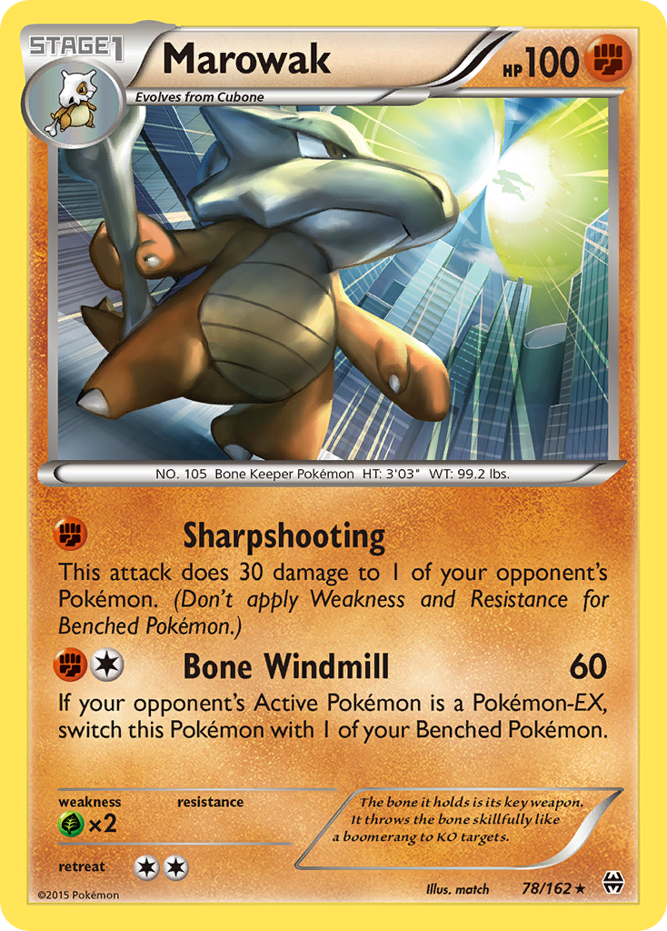 Marowak (78/162) [XY: BREAKthrough] | Exor Games Dartmouth