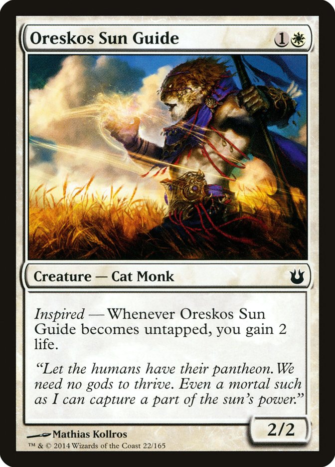 Oreskos Sun Guide [Born of the Gods] | Exor Games Dartmouth