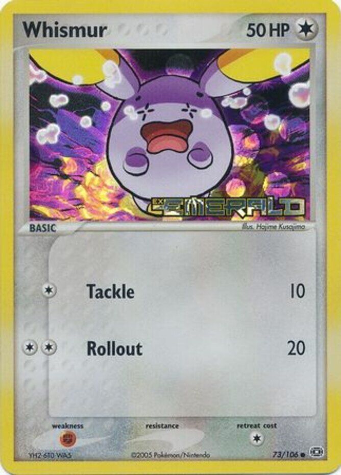 Whismur (73/106) (Stamped) [EX: Emerald] | Exor Games Dartmouth