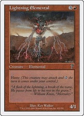 Lightning Elemental [Seventh Edition] | Exor Games Dartmouth