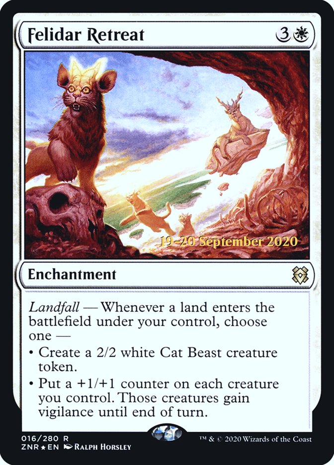 Felidar Retreat  [Zendikar Rising Prerelease Promos] | Exor Games Dartmouth