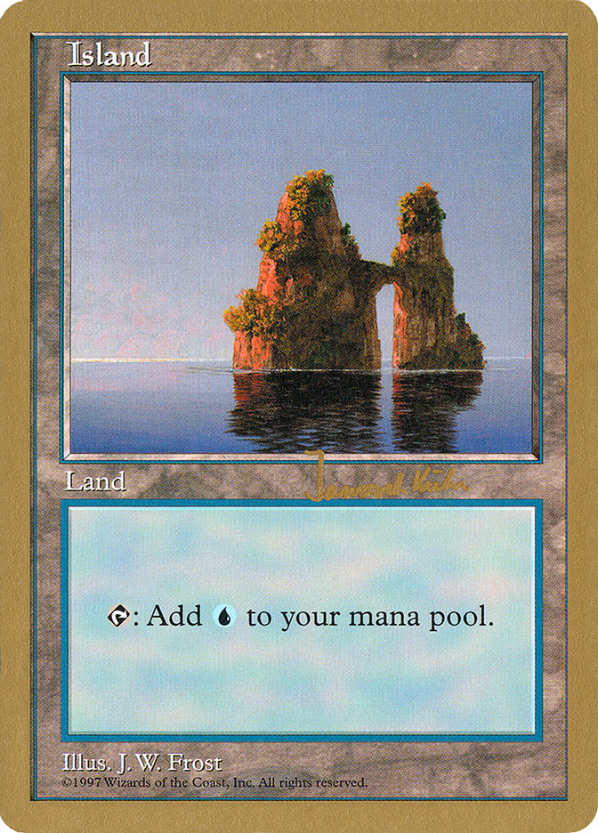 Island (jk436) (Janosch Kuhn) [World Championship Decks 1997] | Exor Games Dartmouth