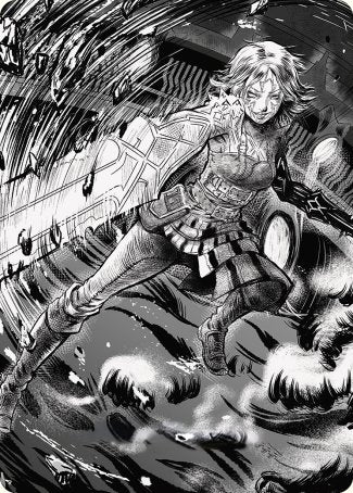 Nahiri, the Unforgiving 2 Art Card [Phyrexia: All Will Be One Art Series] | Exor Games Dartmouth