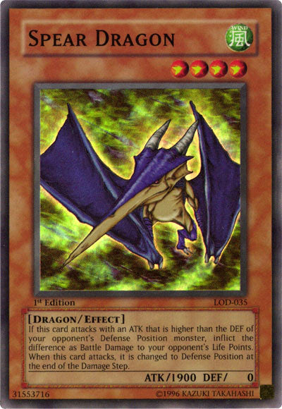 Spear Dragon [LOD-035] Super Rare | Exor Games Dartmouth