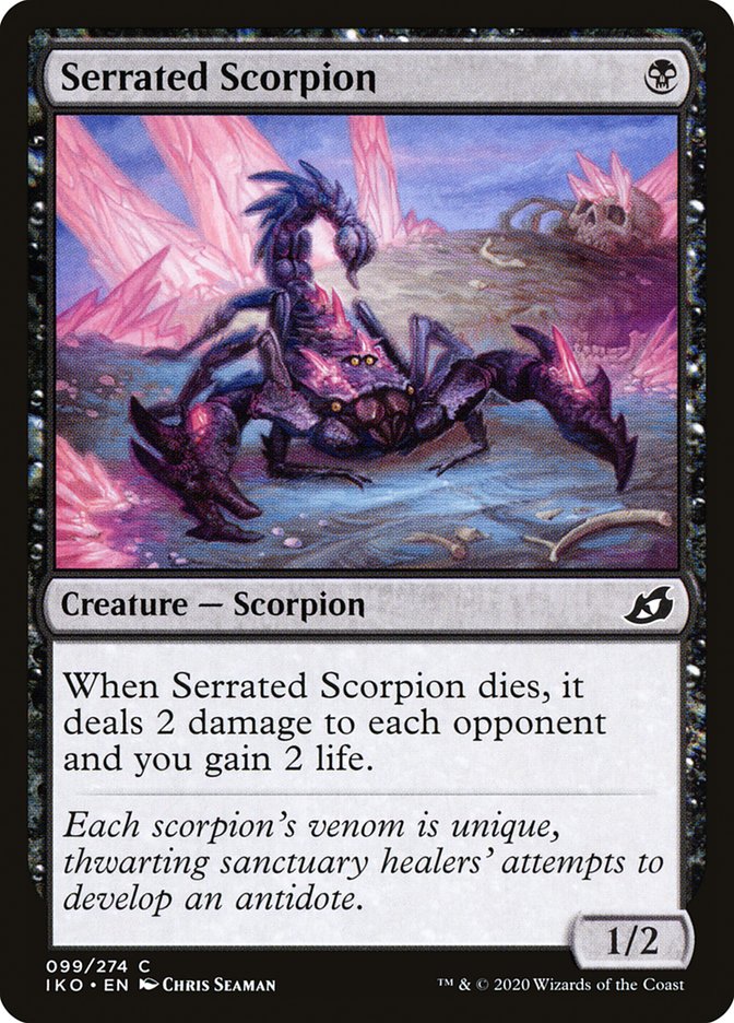 Serrated Scorpion [Ikoria: Lair of Behemoths] | Exor Games Dartmouth