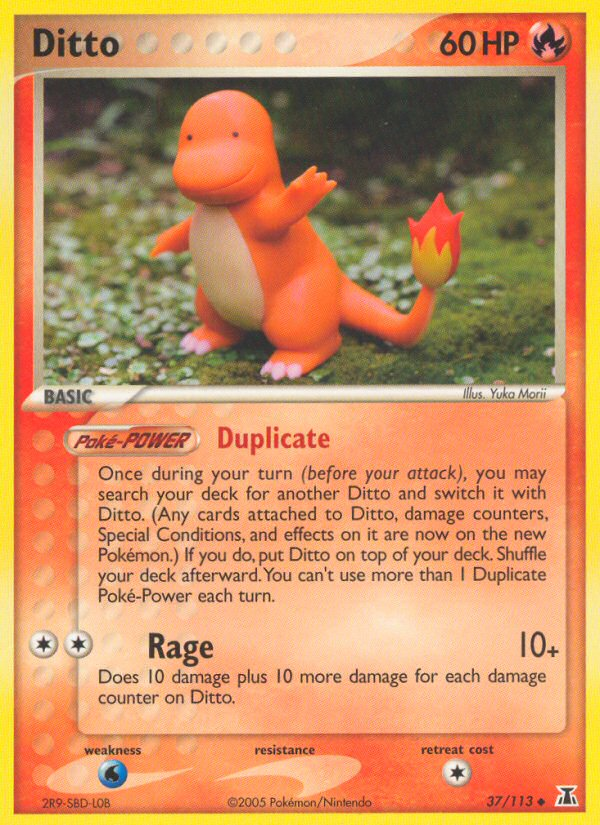 Ditto (37/113) [EX: Delta Species] | Exor Games Dartmouth