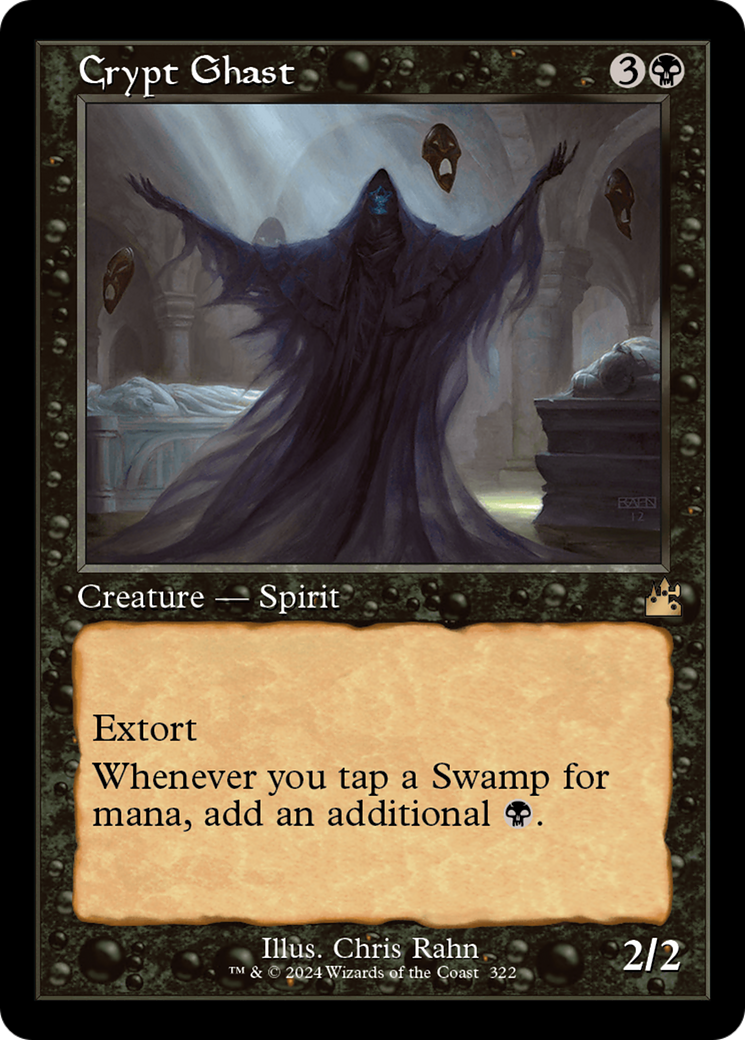 Crypt Ghast (Retro Frame) [Ravnica Remastered] | Exor Games Dartmouth