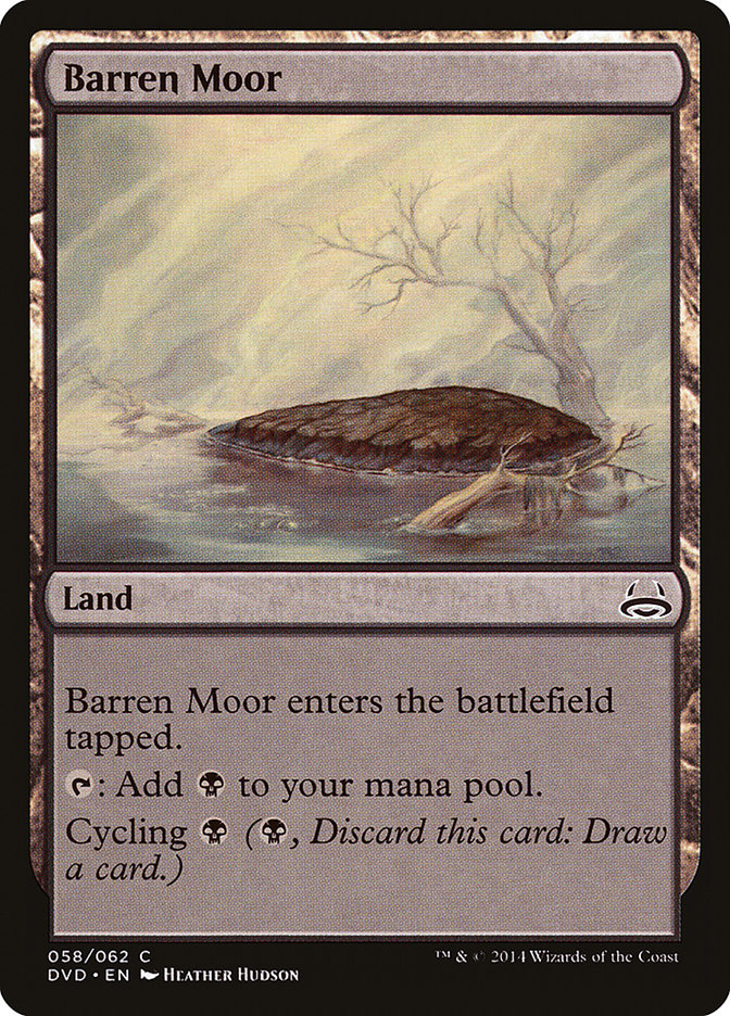 Barren Moor (Divine vs. Demonic) [Duel Decks Anthology] | Exor Games Dartmouth