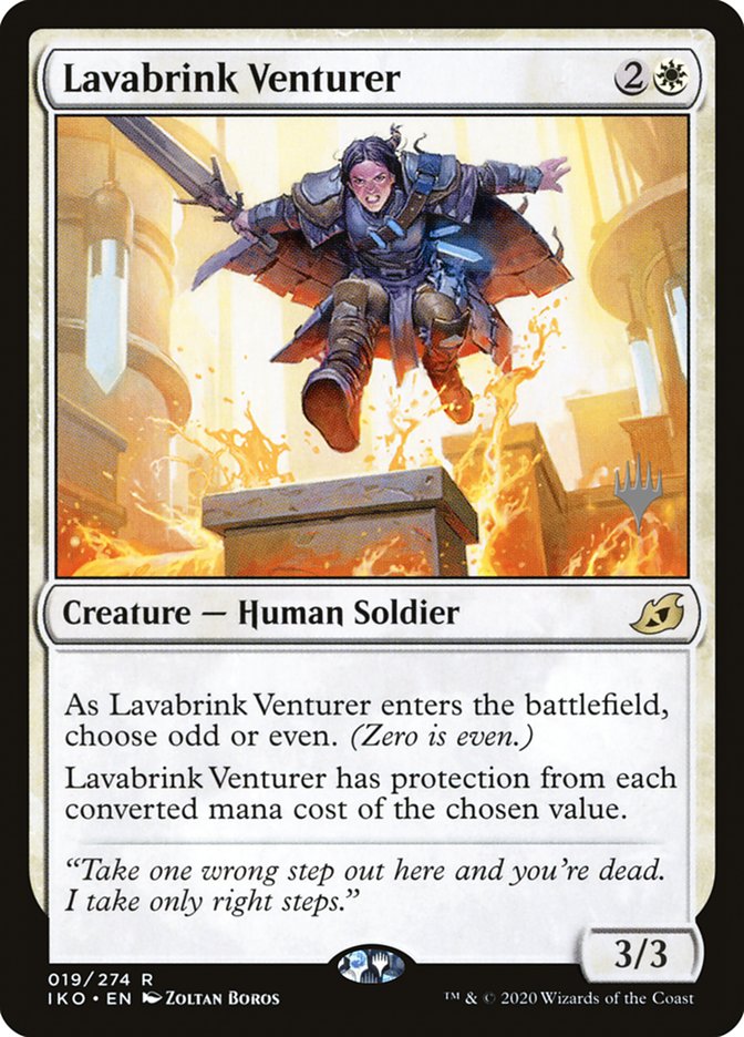 Lavabrink Venturer (Promo Pack) [Ikoria: Lair of Behemoths Promos] | Exor Games Dartmouth