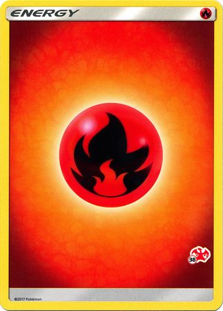 Fire Energy (Charizard Stamp #38) [Battle Academy 2020] | Exor Games Dartmouth