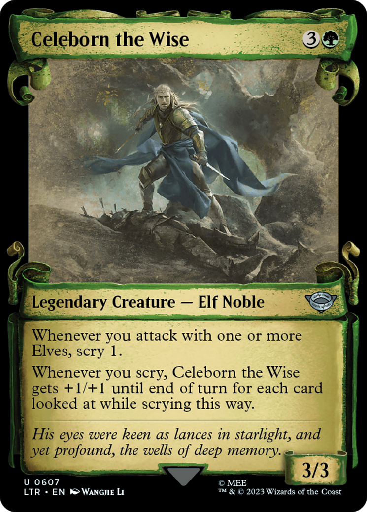 Celeborn the Wise [The Lord of the Rings: Tales of Middle-Earth Showcase Scrolls] | Exor Games Dartmouth