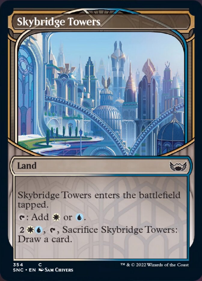 Skybridge Towers (Showcase Skyscraper) [Streets of New Capenna] | Exor Games Dartmouth