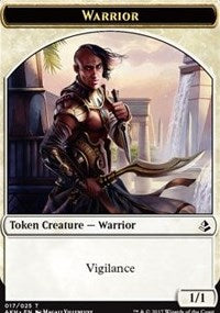 Warrior // Labyrinth Guardian Token [Amonkhet Tokens] | Exor Games Dartmouth