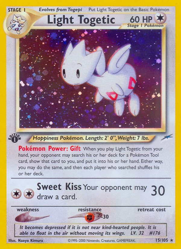 Light Togetic (15/105) [Neo Destiny 1st Edition] | Exor Games Dartmouth