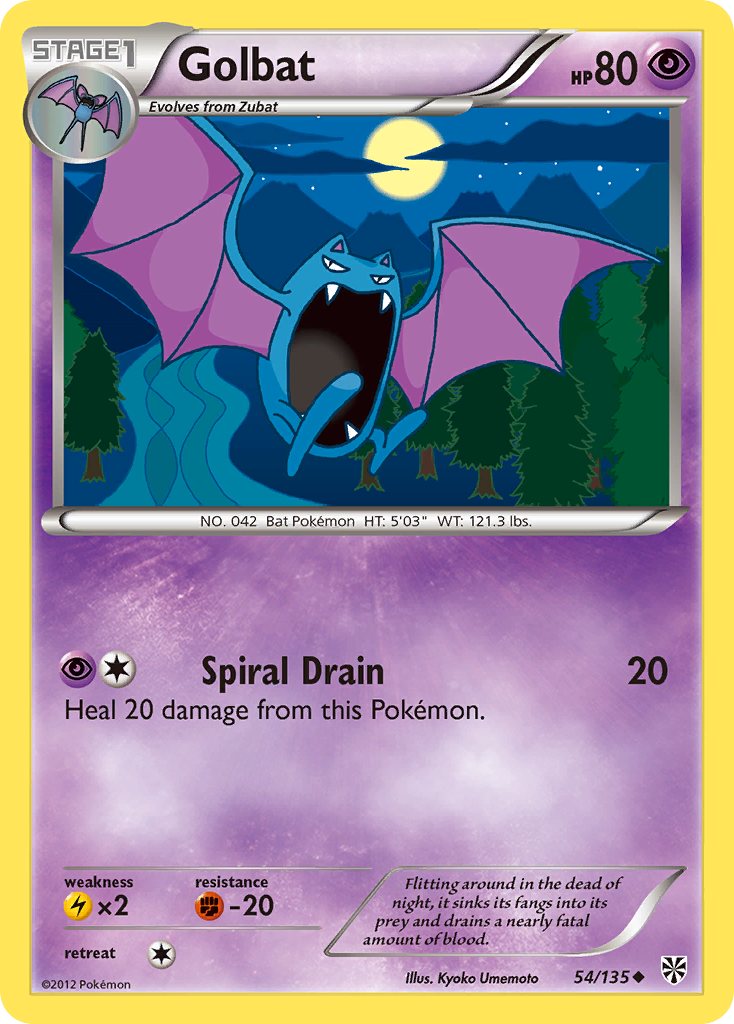 Golbat (54/135) [Black & White: Plasma Storm] | Exor Games Dartmouth