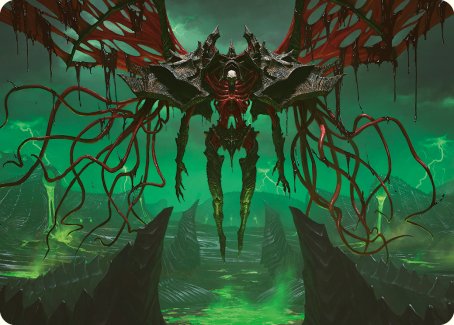 Archfiend of the Dross Art Card [Phyrexia: All Will Be One Art Series] | Exor Games Dartmouth