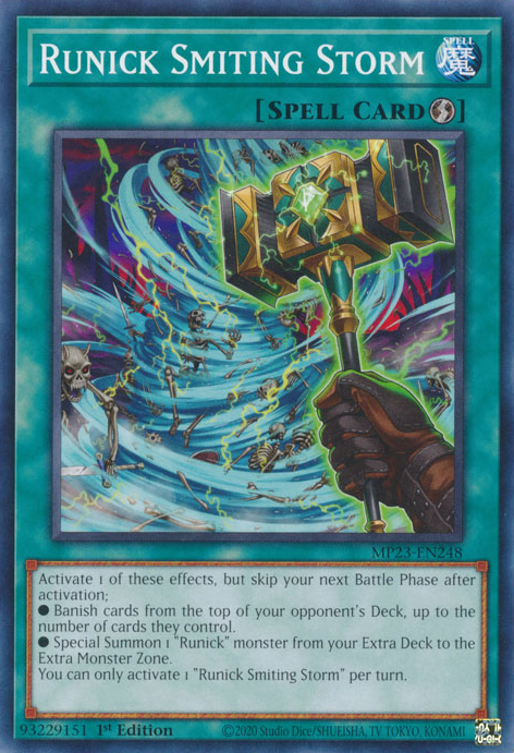 Runick Smiting Storm [MP23-EN248] Common | Exor Games Dartmouth