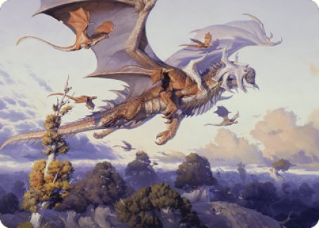 Rith, Liberated Primeval Art Card [Dominaria United Art Series] | Exor Games Dartmouth