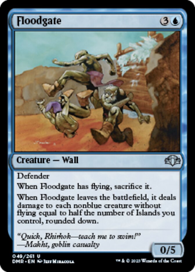 Floodgate [Dominaria Remastered] | Exor Games Dartmouth