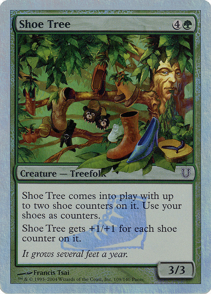 Shoe Tree (Alternate Foil) [Unhinged] | Exor Games Dartmouth